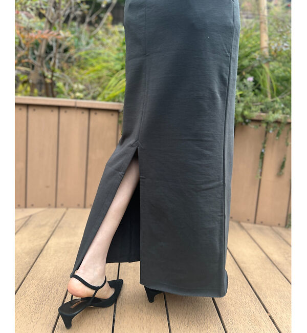 Rouge vif「【MICA&DEAL /マイカアンドディール】タイトイージースカート」|スカート|