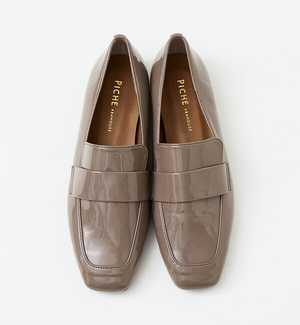 AU BANNISTER「【生活防水】スクエアトゥローファー」|レインシューズ|