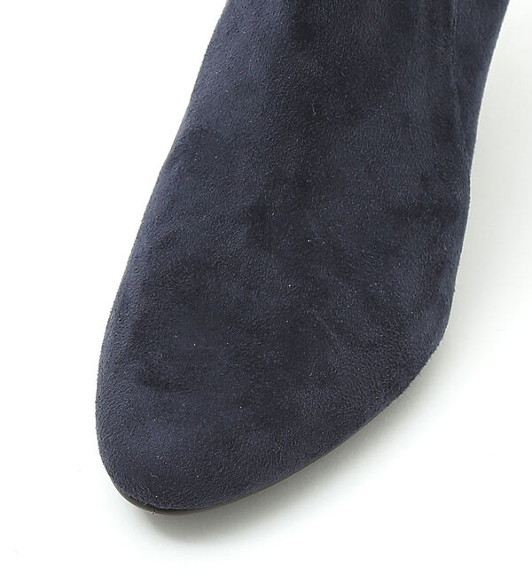 AU BANNISTER「【スノーソール/2WAY】折り返しボアヒールブーツ」|ショートブーツ|