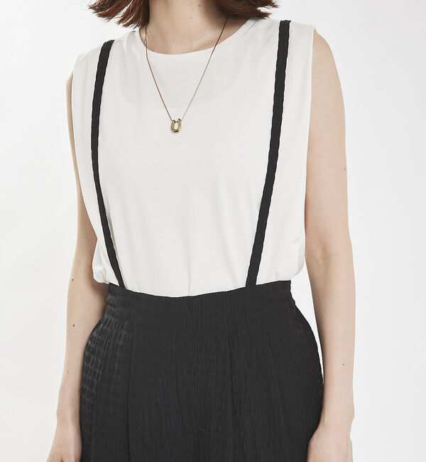 abahouse mavie「【セットアップ対応】サッカーボーダーサスペンダーパンツ」|その他|