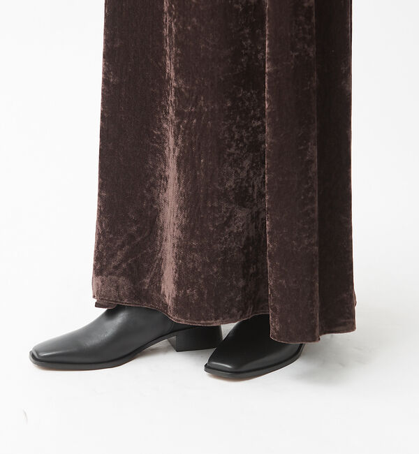 The Store by C' 「【COCUCA】ベルベット マキシスカート」|スカート|