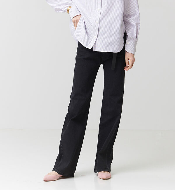 The Store by C' 「【COCUCA】フレアデニム」|デニム|ブラック