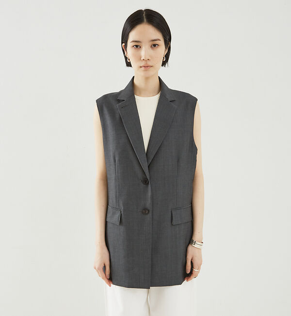 The Store by C' 「【COCUCA】オーバーサイジングベスト」|ダウンベスト・ベスト|