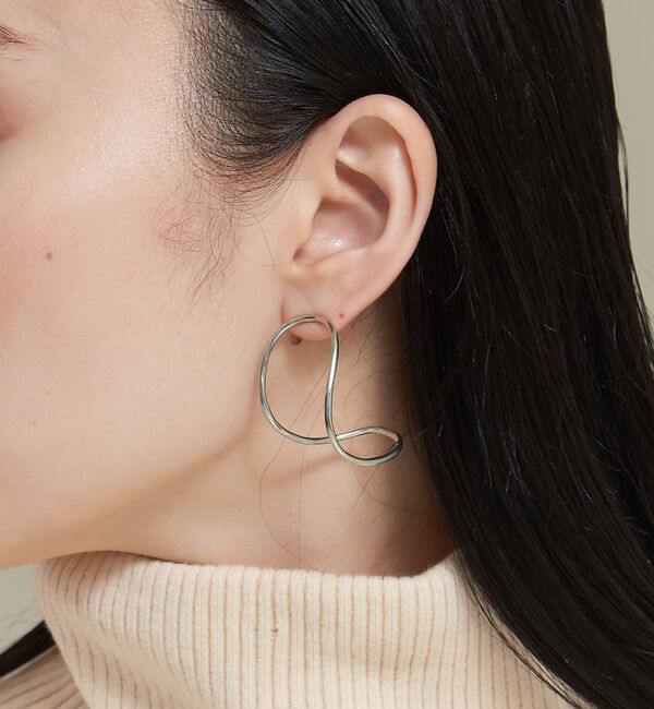 NOMINE「カーブサークルピアス」|ピアス|