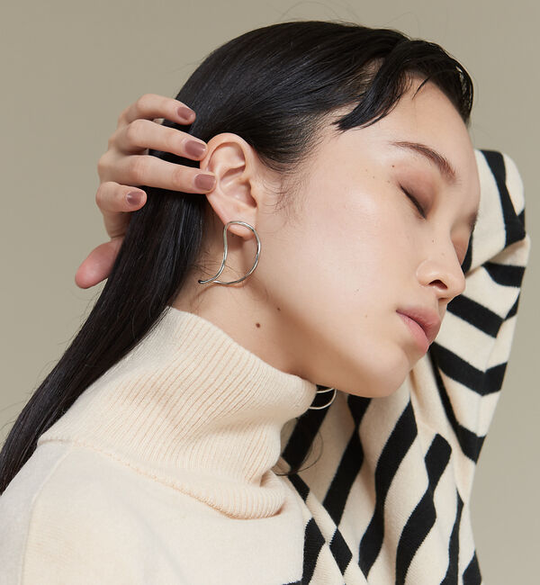 NOMINE「カーブサークルピアス」|ピアス|