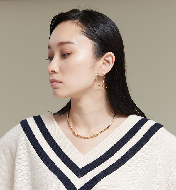 NOMINE「カーブサークルピアス」|ピアス|