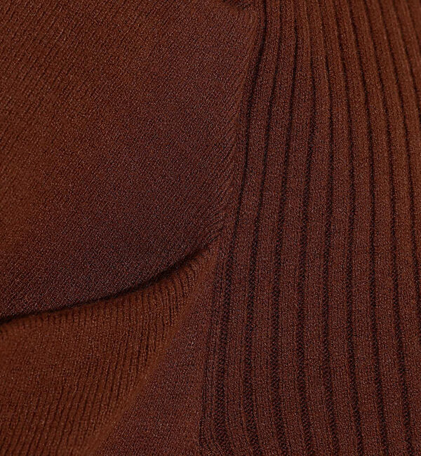 NOMINE「ボリュームスリーブタートルニット」|ニット・セーター|