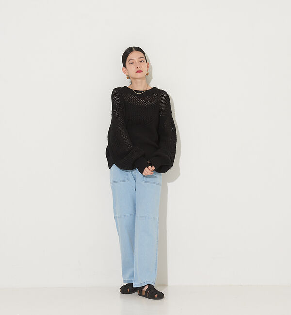 NOMINE「カノコメッシュ2WAYカーディガン」|カーディガン|