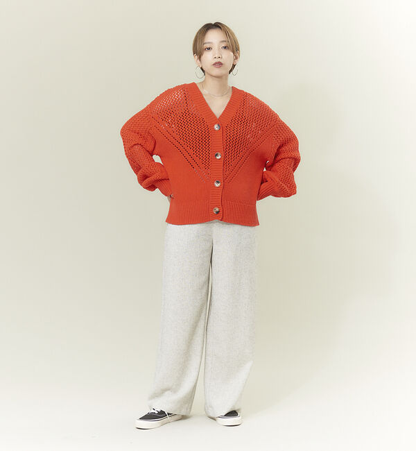 NOMINE「カノコメッシュ2WAYカーディガン」|カーディガン|