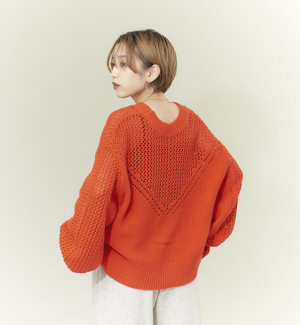 NOMINE「カノコメッシュ2WAYカーディガン」|カーディガン|