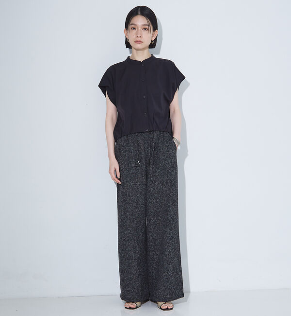 NOMINE「【セットアップ対応】 サマーツイードワイドパンツ」|スラックス|
