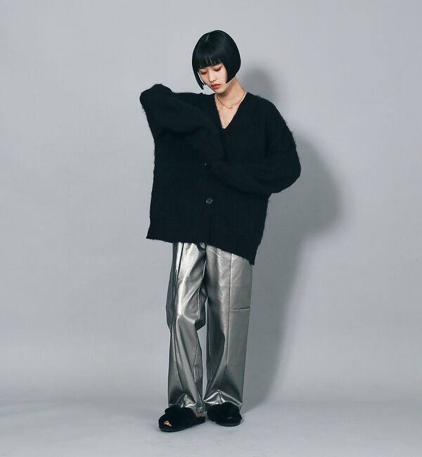 NOMINE「ウール混シャギーカーディガン」|カーディガン|