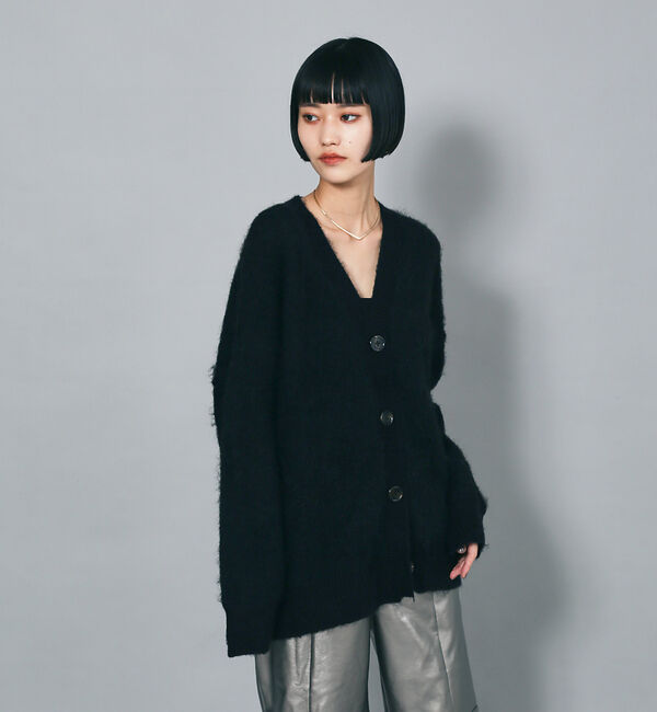 NOMINE「ウール混シャギーカーディガン」|カーディガン|