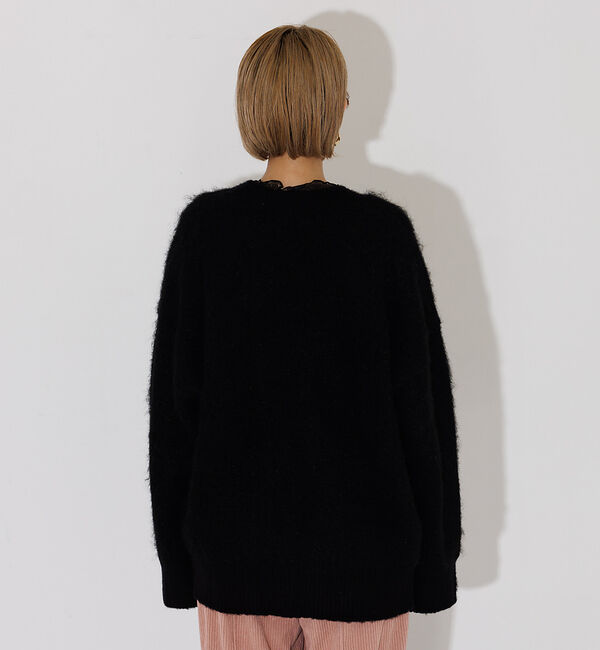 NOMINE「ウール混シャギーカーディガン」|カーディガン|