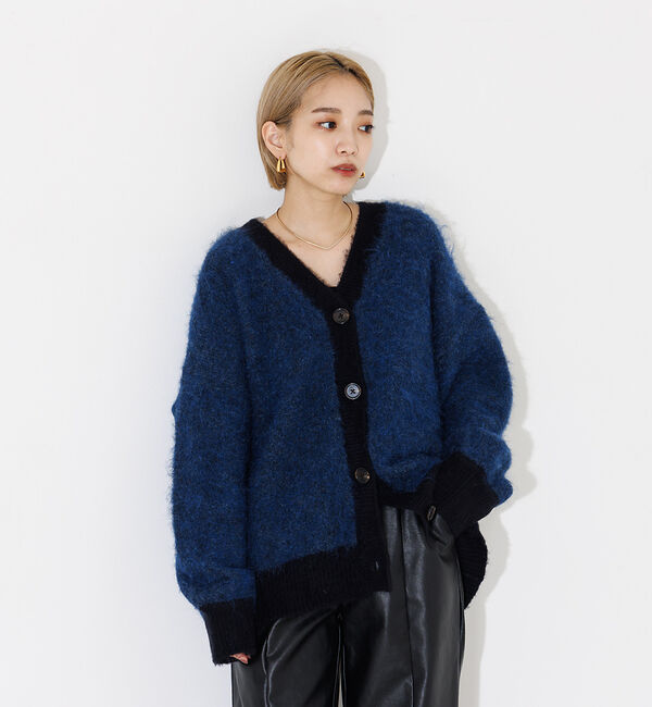 NOMINE「ウール混シャギーカーディガン」|カーディガン|