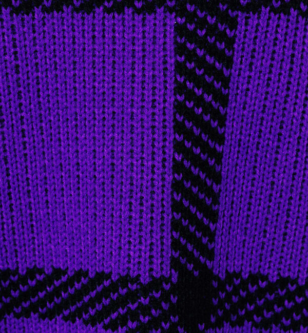 NOMINE「ビックチェックニット」|ニット・セーター|