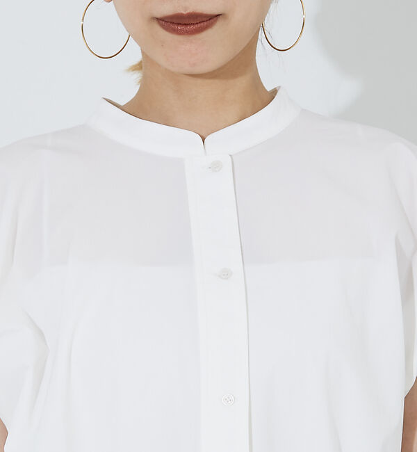 NOMINE「フレンチ ショートシャツ」|シャツ・ブラウス|