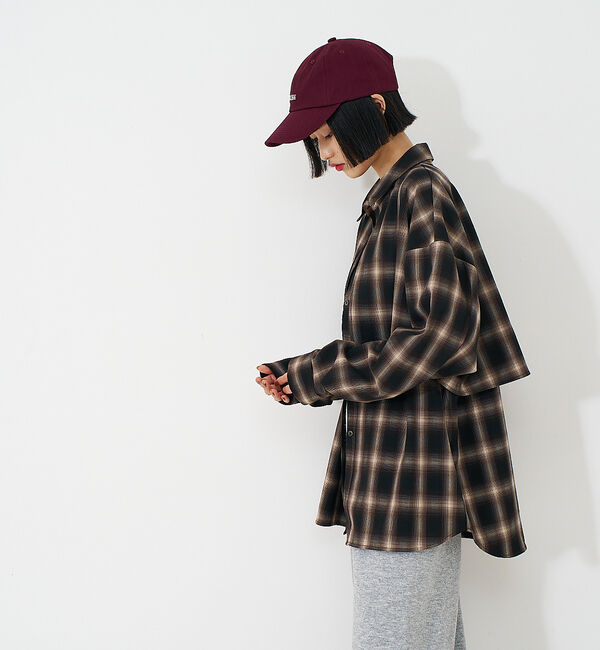 NOMINE「【LY】Letrero cap　レトロ看板風 刺繍 ロゴ キャップ」|その他|