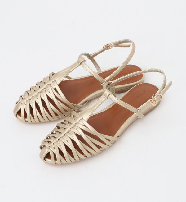  「グルカサンダル」|サンダル|ゴールド