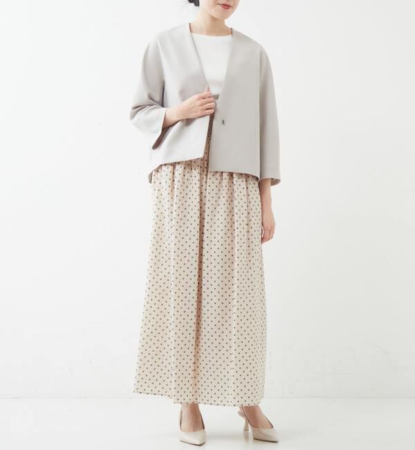 TIARA「ドットプリント2WAYスカート」|スカート|