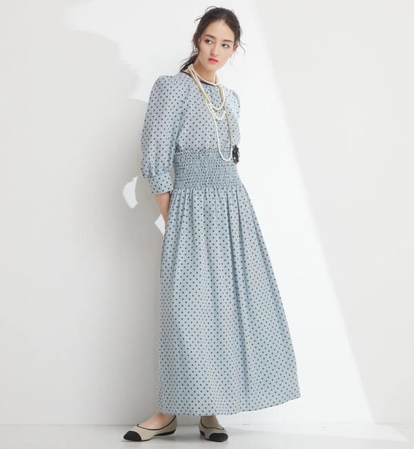 TIARA「ドットプリント2WAYスカート」|スカート|