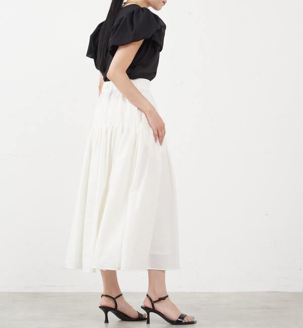 TIARA「バブルスリーブトップス」|シャツ・ブラウス|