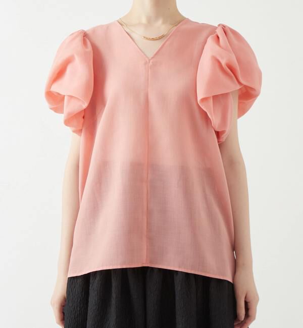 TIARA「バブルスリーブトップス」|シャツ・ブラウス|