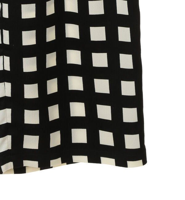 TIARA「ブロックチェックプリントパンツ」|その他|