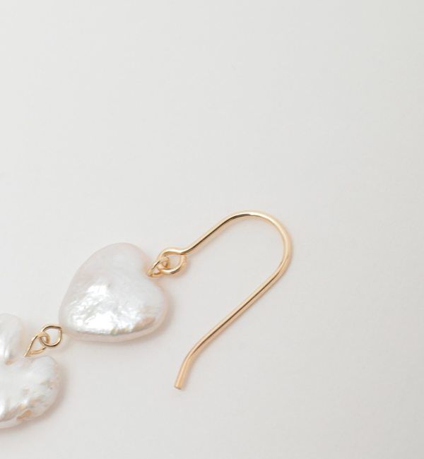 TIARA「【MIHOKO SAKAI/ミホコサカイ】ハートパールピアス（PP20）」|ピアス|