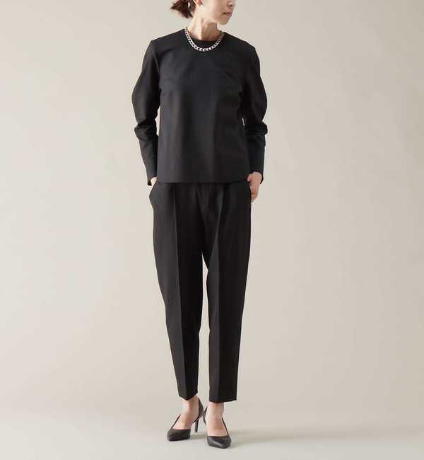 Liesse「つまみタックテーパードパンツ」|その他|