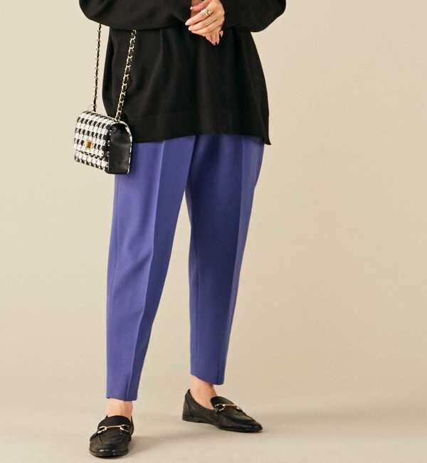 Liesse「つまみタックテーパードパンツ」|その他|