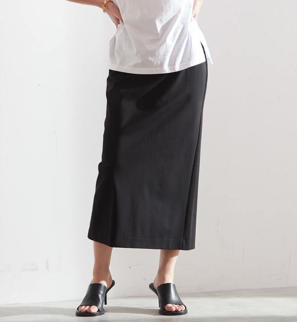 Liesse「ロングタイトスカート」|スカート|ブラック