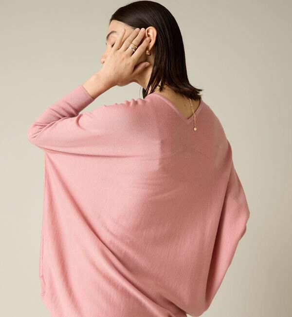 Liesse「前後Vドルマンニット」|ニット・セーター|