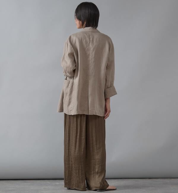 Liesse「リネンライトジャケット」|テーラードジャケット|