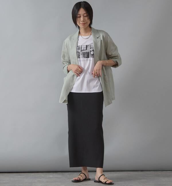 Liesse「リネンライトジャケット」|テーラードジャケット|
