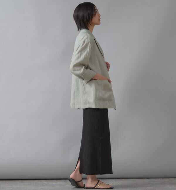 Liesse「リネンライトジャケット」|テーラードジャケット|