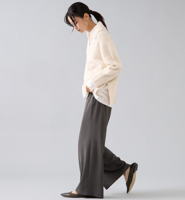 Liesse「セーラーカラーフェザーニット」|ニット・セーター|