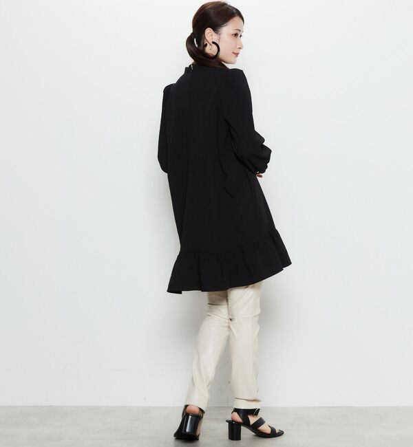 SOFFITTO「ポコポコチェックミニワンピース」|ワンピース|