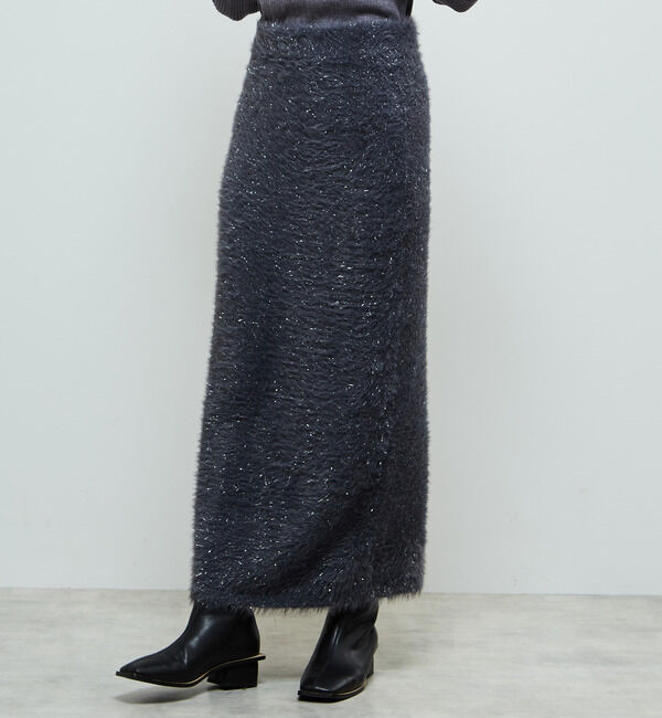 Soffitto「ラメシャギーニットスカート」|スカート|