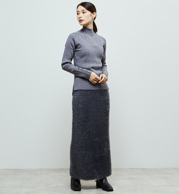 Soffitto「ラメシャギーニットスカート」|スカート|
