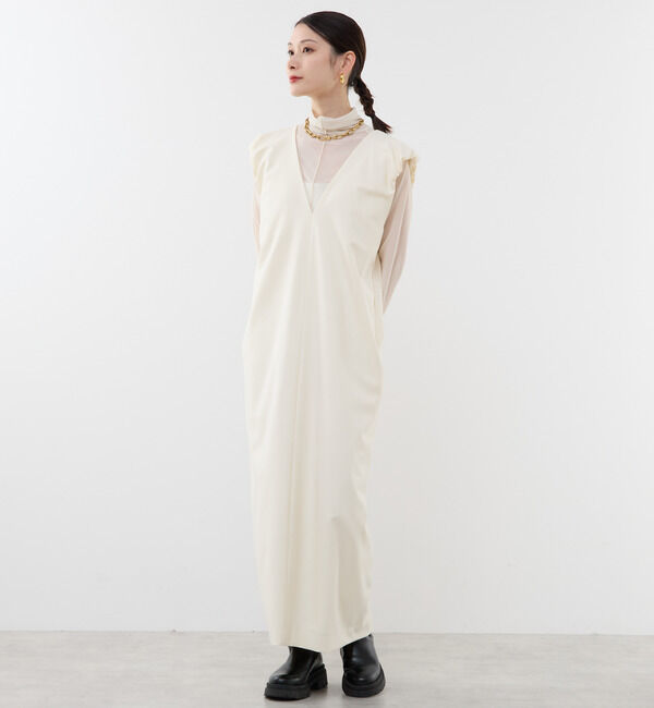 Soffitto「袖口バルーンワンピース」|ワンピース|