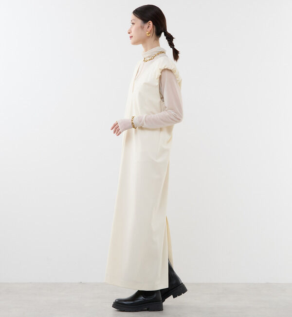 Soffitto「袖口バルーンワンピース」|ワンピース|