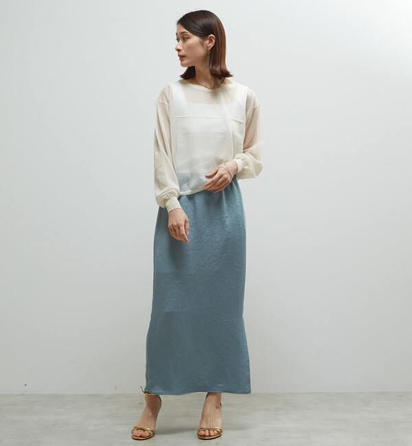 Soffitto「シアーニットオーバーサイズプルオーバー」|ニット・セーター|