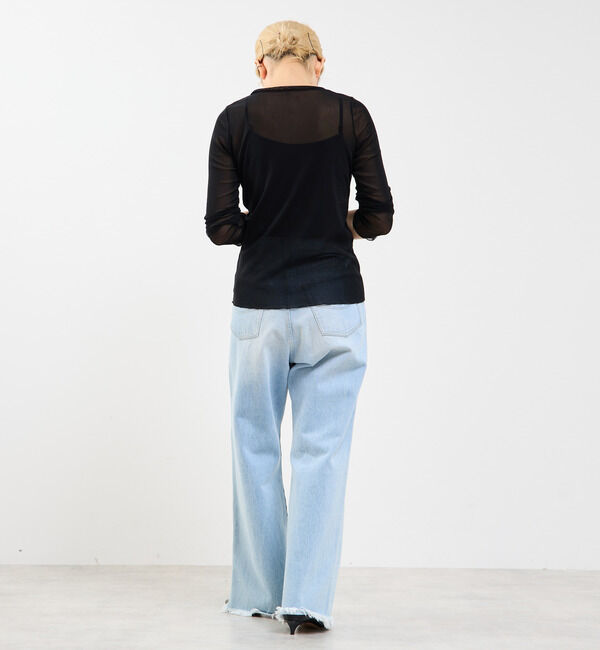 Soffitto「チュールシアープルオーバー」|Tシャツ・カットソー|