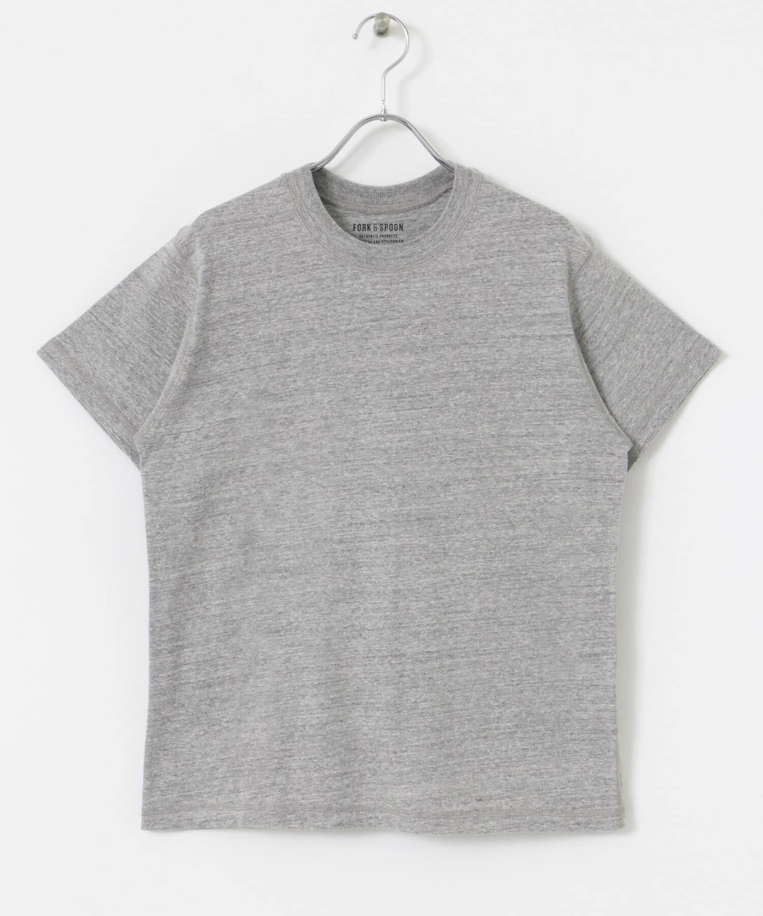 URBAN RESEARCH DOORS「FORK&SPOON　リサイクルコットンショートスリーブTシャツ」|Tシャツ・カットソー|