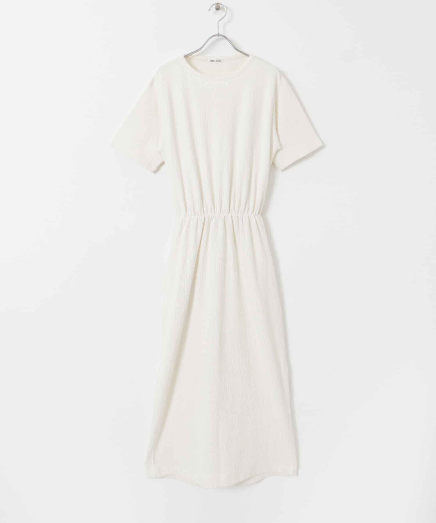 URBAN RESEARCH DOORS「FORK&SPOON　バックレイヤードカットソーワンピース」|ワンピース|