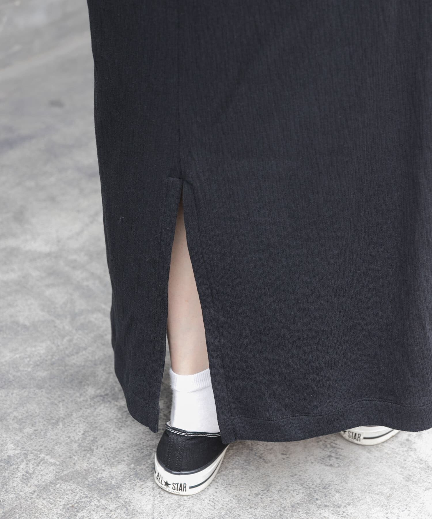 URBAN RESEARCH DOORS「FORK&SPOON　バックレイヤードカットソーワンピース」|ワンピース|