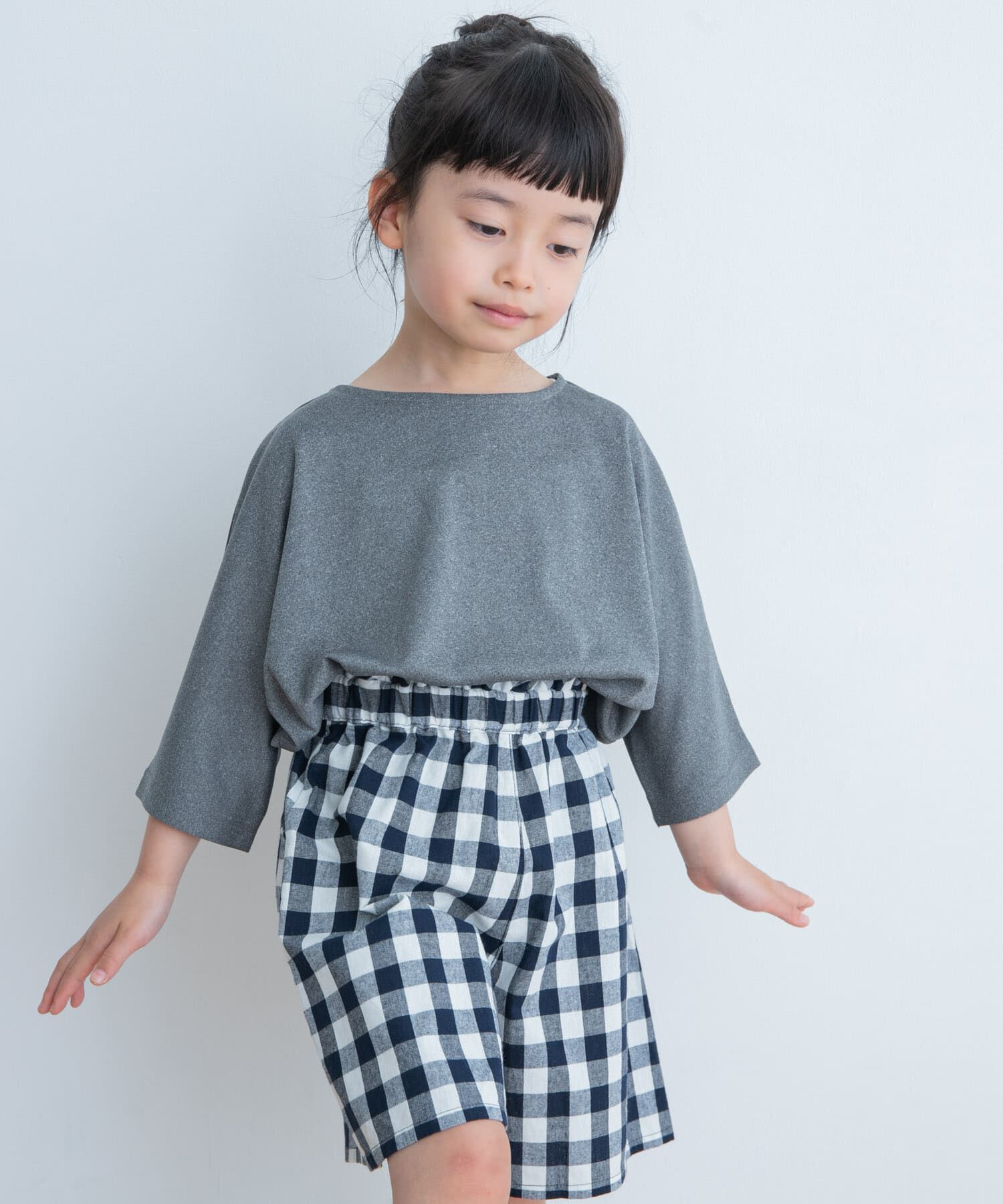 URBAN RESEARCH DOORS「『親子リンク』add fabrics ドルマンTシャツ(KIDS)」|その他|