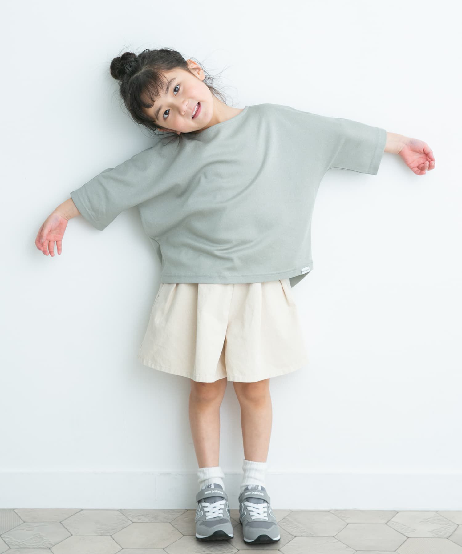 URBAN RESEARCH DOORS「『親子リンク』add fabrics ドルマンTシャツ(KIDS)」|その他|