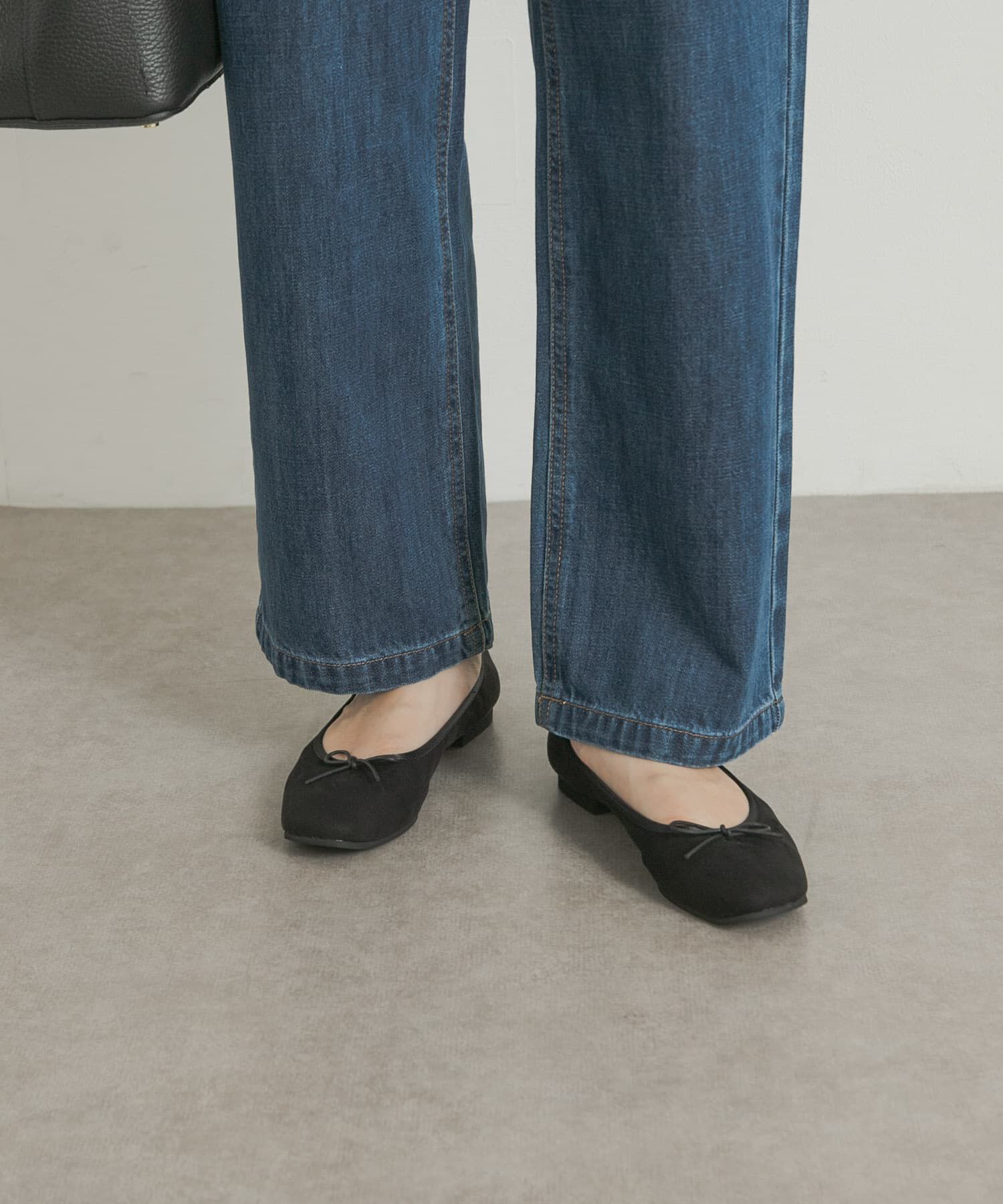 URBAN RESEARCH DOORS「やわらかスエードバレエシューズ」|バレエシューズ|